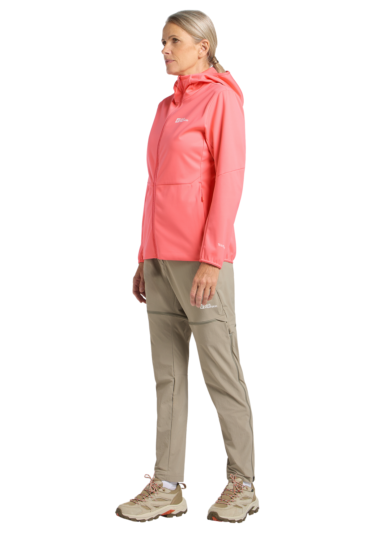 Jack Wolfskin VOJO TOUR TEXAPORE LOW Damen Seal – Ansicht 4