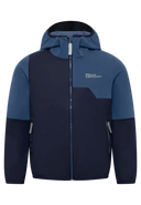 Jack Wolfskin TURBULENCE HOODED JACKET K night blue 176 - PeakStyle