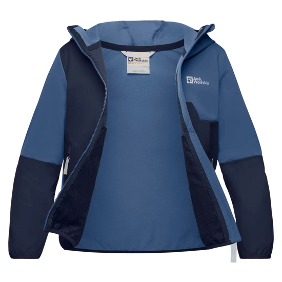 Jack Wolfskin TURBULENCE HOODED JACKET K night blue 176 - PeakStyle