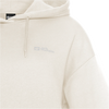 Jack Wolfskin W ESSENTIAL HOODIE W cotton white 2XL - PeakStyle