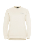 Jack Wolfskin W ESSENTIAL CREWNECK W cotton white 2XL - PeakStyle