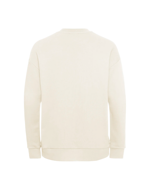 Jack Wolfskin W ESSENTIAL CREWNECK W cotton white 2XL - PeakStyle