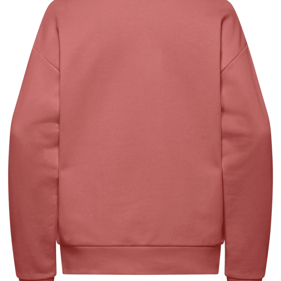 Jack Wolfskin W ESSENTIAL CREWNECK W mineral red 2XL - PeakStyle