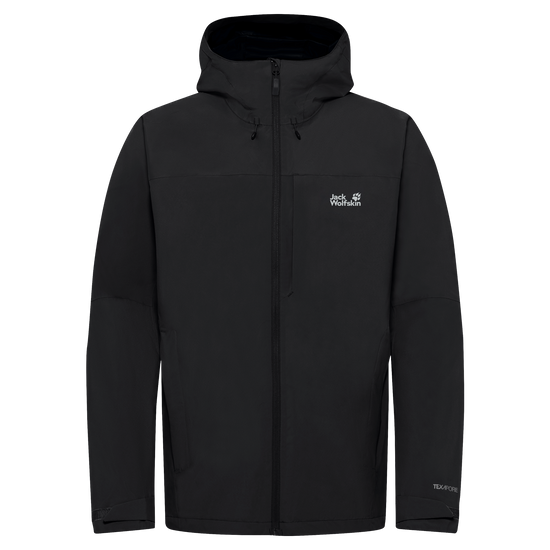 Jack Wolfskin TEMPEST 2L Jacke Herren – Black – 9-a100