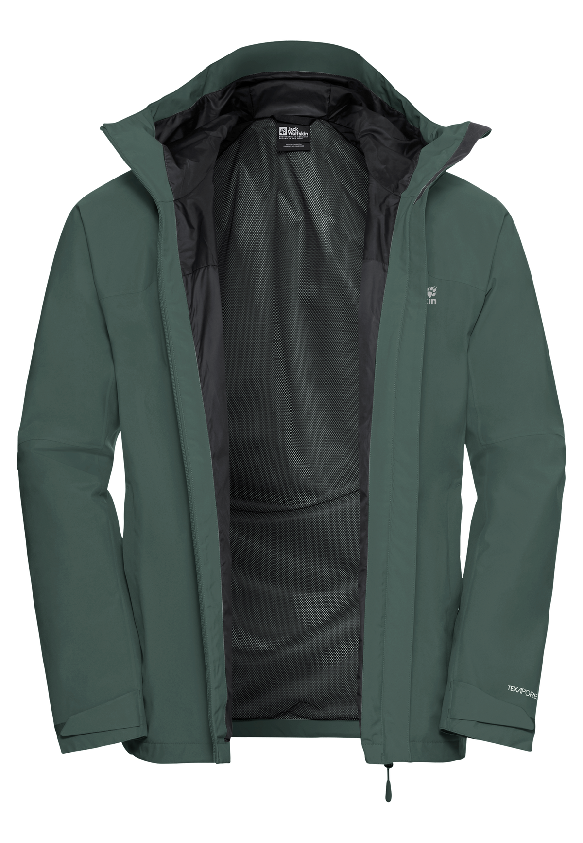 Jack Wolfskin TEMPEST 2L Jacke Herren – Sago Palm – 9-a105