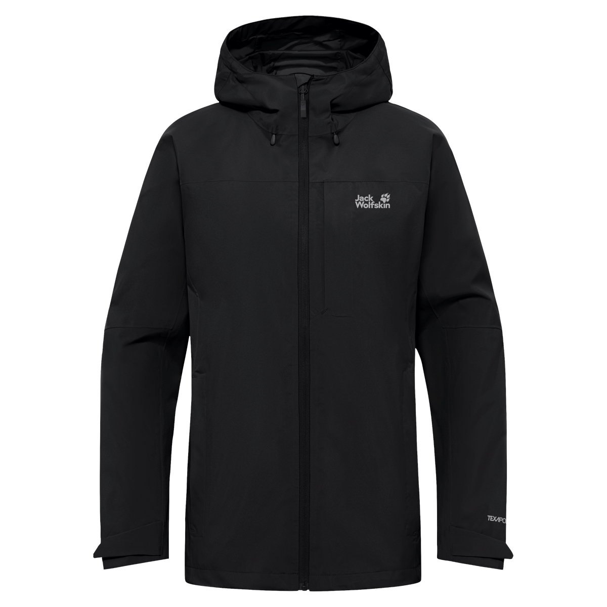 Jack Wolfskin TEMPEST 2L Jacke Damen – Black – 9-a100