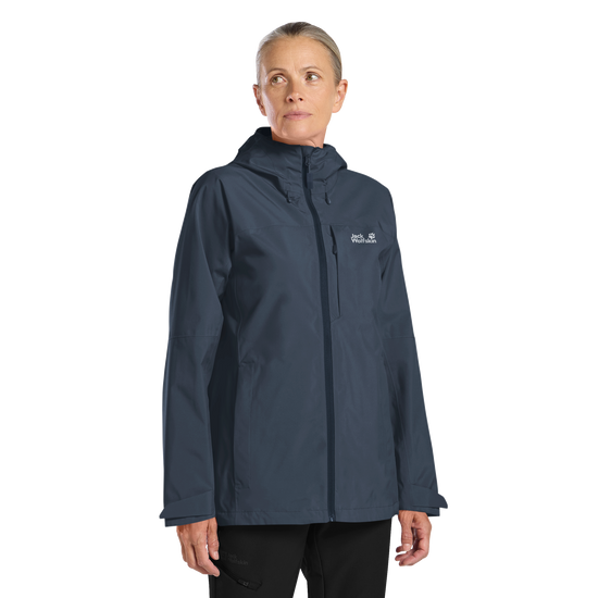 Jack Wolfskin TEMPEST 2L Jacke Damen – Midnight Sky – 1-ma100