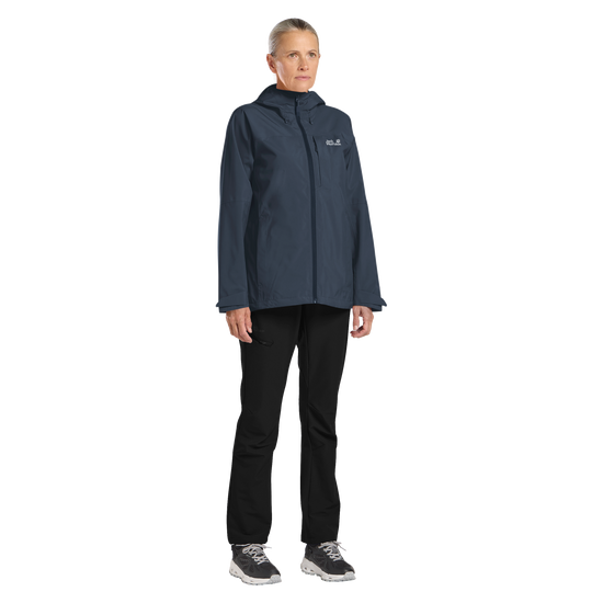 Jack Wolfskin TEMPEST 2L Jacke Damen – Midnight Sky – 3-ma110