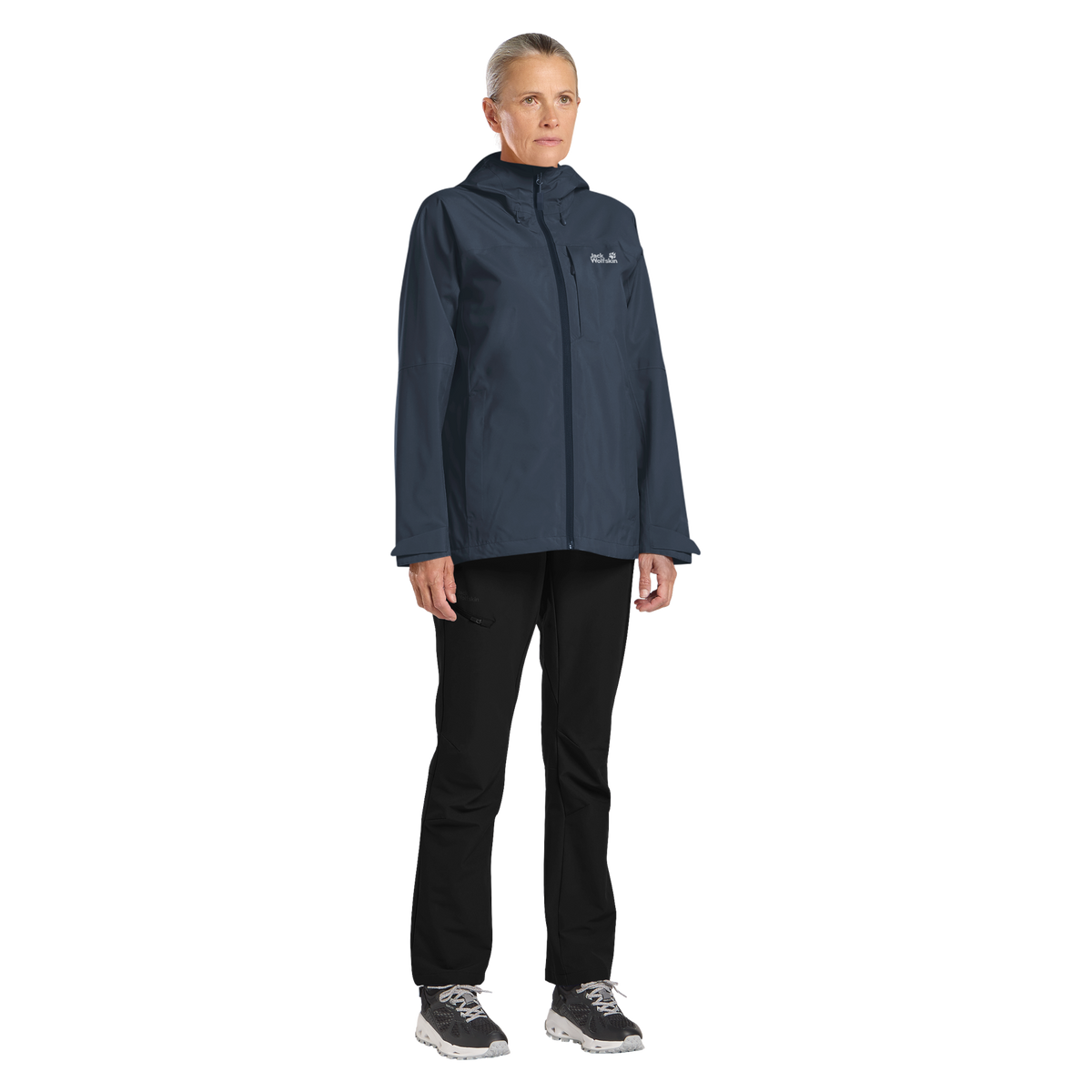 Jack Wolfskin TEMPEST 2L Jacke Damen – Midnight Sky – 3-ma110