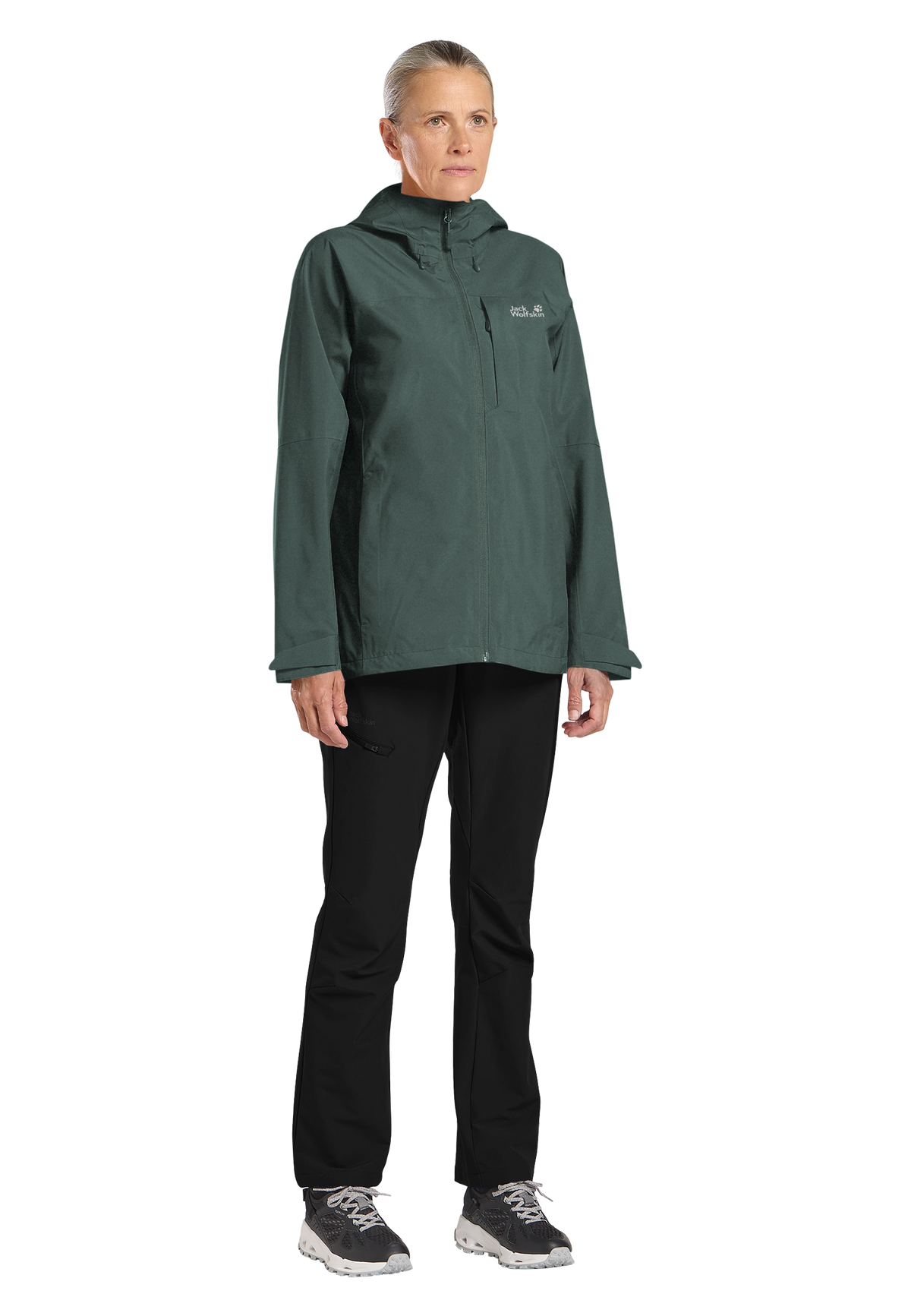 Jack Wolfskin TEMPEST 2L Jacke Damen – Sago Palm – 3-ma110