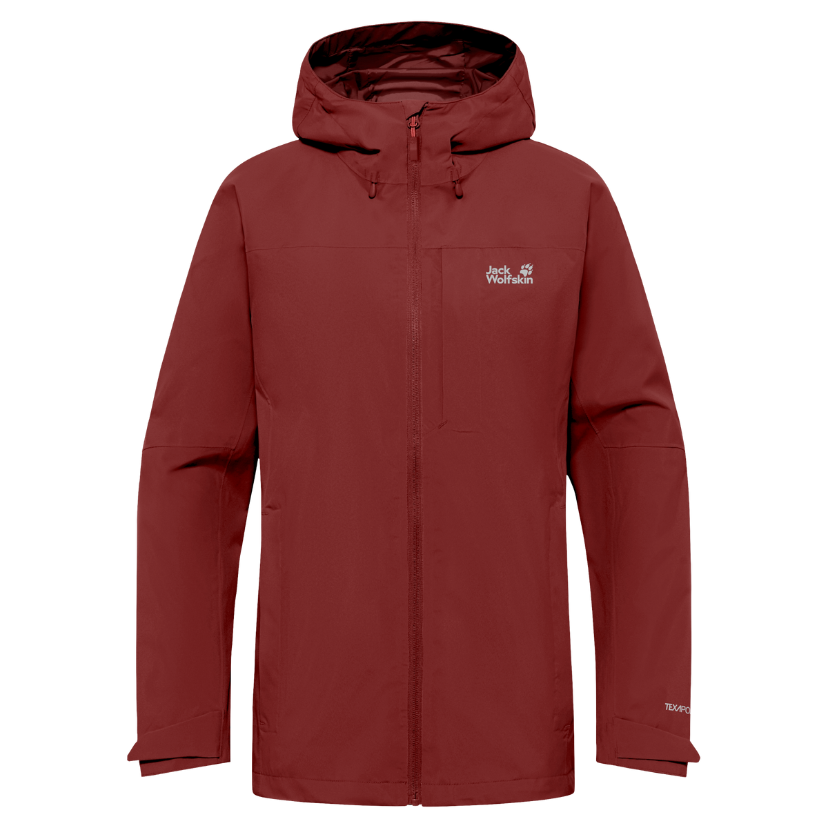 Jack Wolfskin TEMPEST 2L Jacke Damen – Merlot – 9-a100