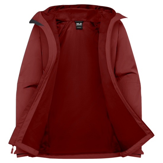 Jack Wolfskin TEMPEST 2L Jacke Damen – Merlot – 9-a105