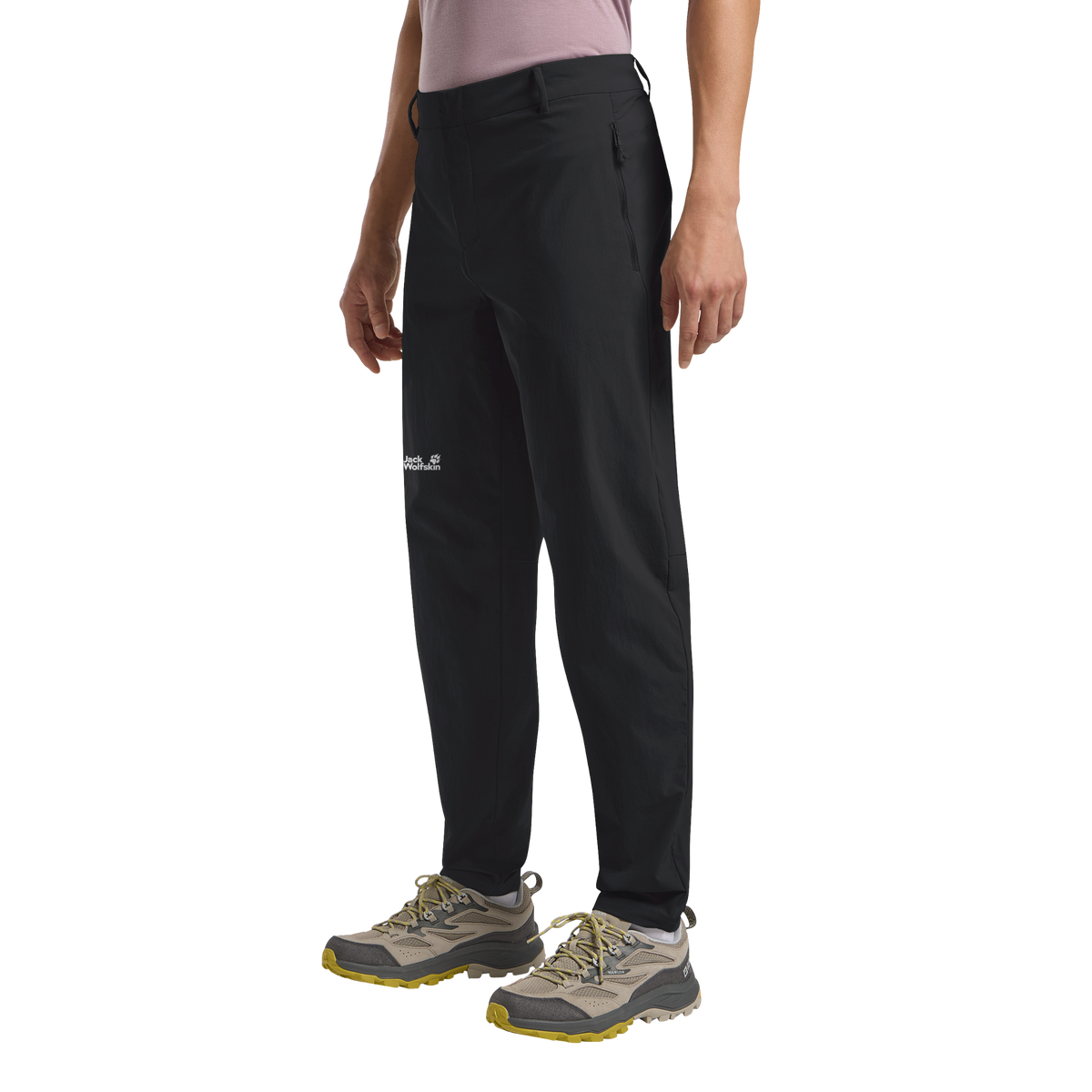 Jack Wolfskin HIKEOUT PANTS M Wanderhose Herren – Black – Studio 1