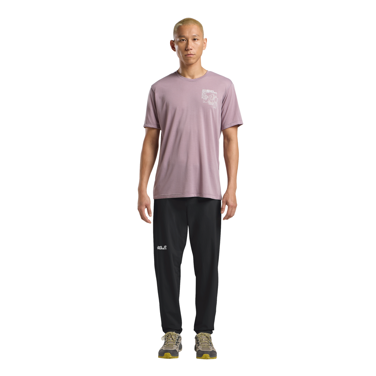 Jack Wolfskin HIKEOUT PANTS M Wanderhose Herren – Black – Studio 3