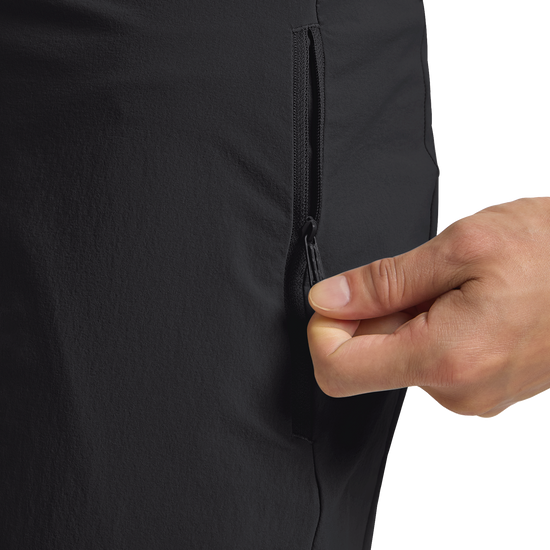 Jack Wolfskin HIKEOUT PANTS M Wanderhose Herren – Black – Detail 2