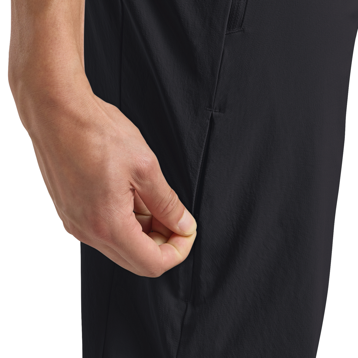 Jack Wolfskin HIKEOUT PANTS M Wanderhose Herren – Black – Detail 3