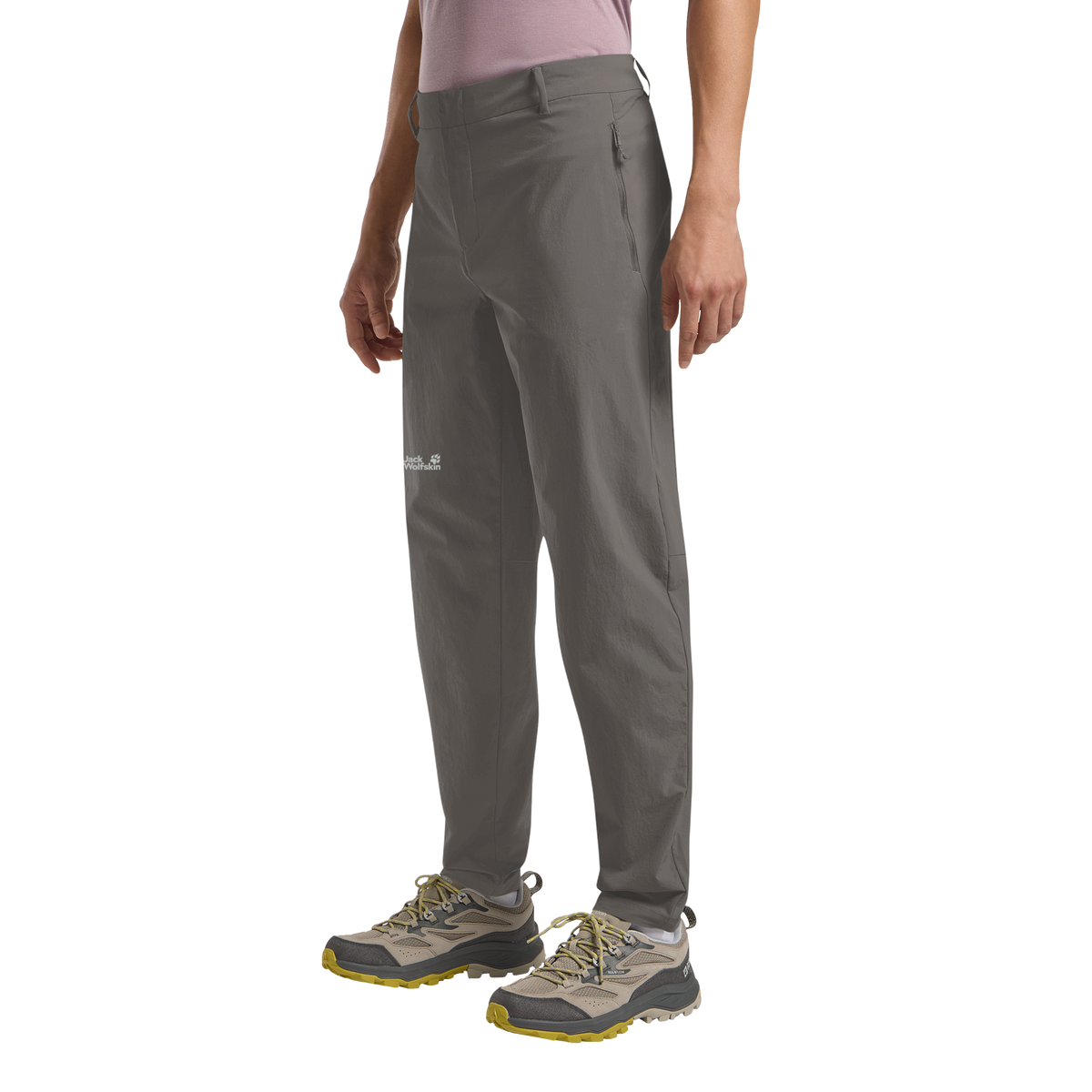 Jack Wolfskin HIKEOUT PANTS M Wanderhose Herren – Flint – Studio 1