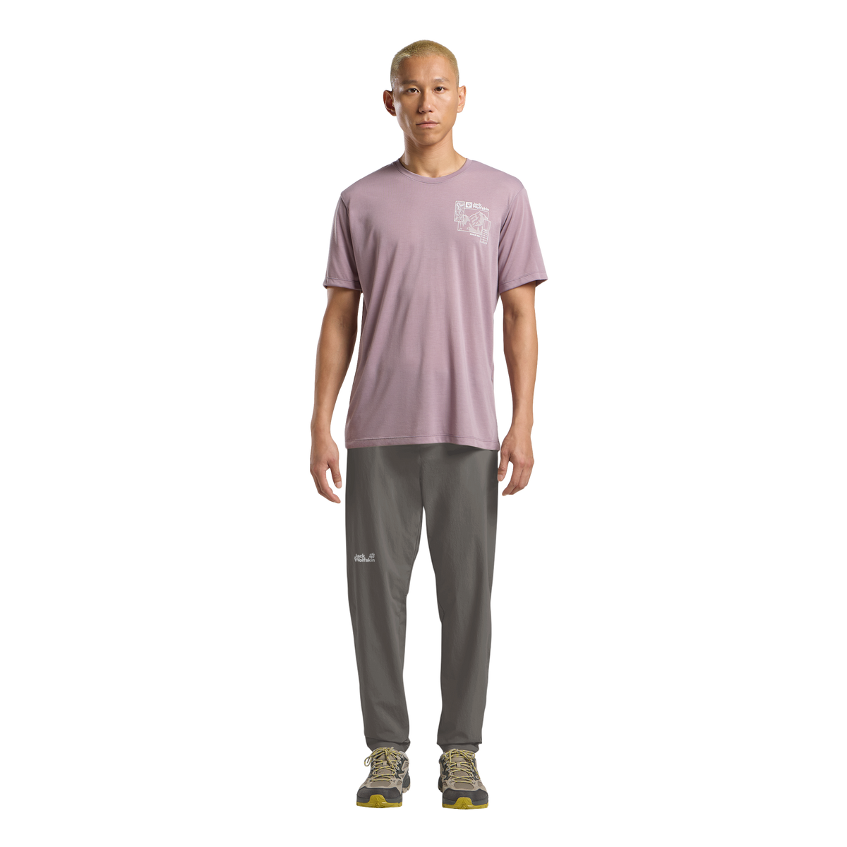 Jack Wolfskin HIKEOUT PANTS M Wanderhose Herren – Flint – Studio 3