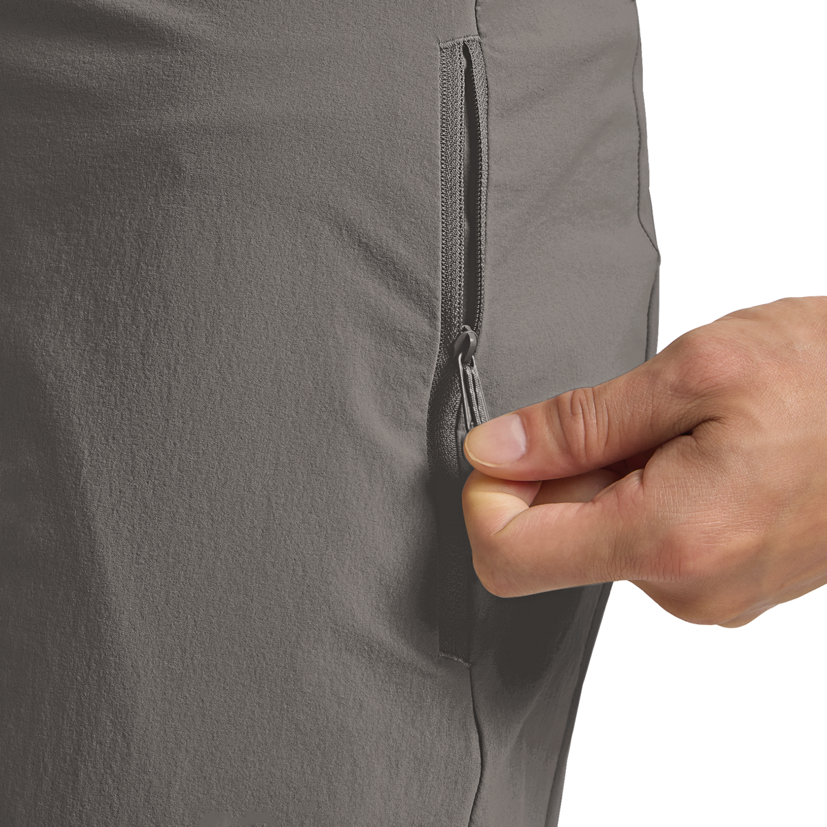 Jack Wolfskin HIKEOUT PANTS M Wanderhose Herren – Flint – Detail 2