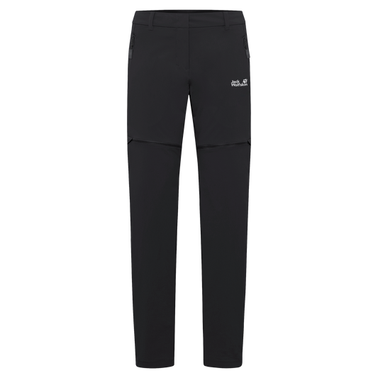 Jack Wolfskin HIKEOUT ZIP AWAY PANTS W Black 9-a190