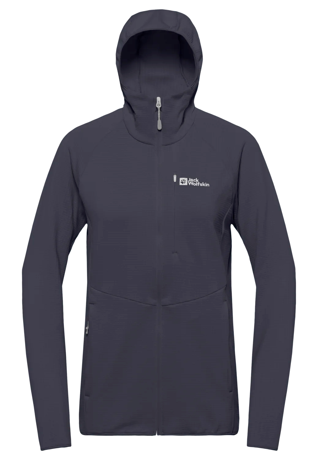 Jack Wolfskin W KOLBENBERG HOODED FZ W Graphite 2XL - PeakStyle