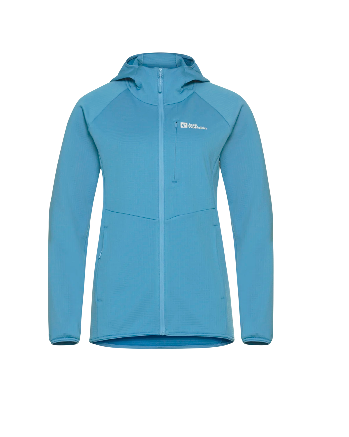 Jack Wolfskin W KOLBENBERG HOODED FZ W Sky Blue 2XL - PeakStyle