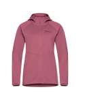 Jack Wolfskin W KOLBENBERG HOODED FZ W raisin 2XL - PeakStyle