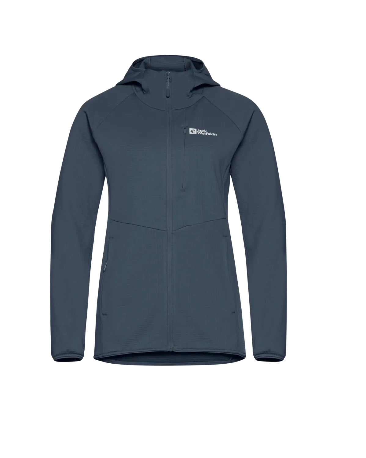 Jack Wolfskin W KOLBENBERG HOODED FZ W midnight sky 2XL - PeakStyle