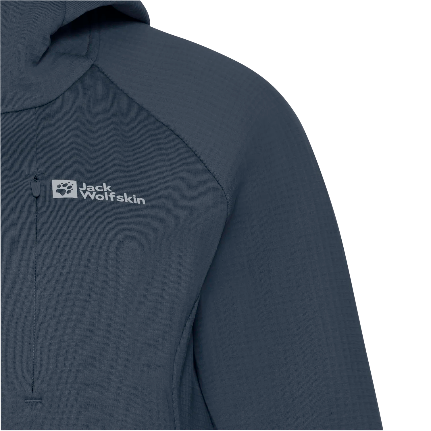Jack Wolfskin W KOLBENBERG HOODED FZ W midnight sky 2XL - PeakStyle
