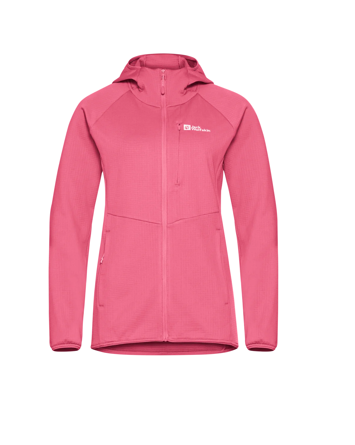 Jack Wolfskin W KOLBENBERG HOODED FZ W bubblegum 2XL - PeakStyle