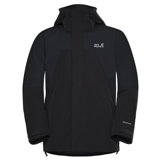 Jack Wolfskin FLOWLINE 2L Skijacke Herren Phantom – Vorderansicht