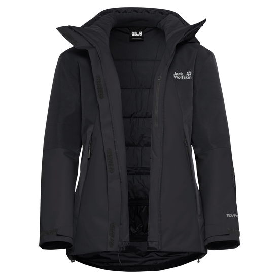 Jack Wolfskin FLOWLINE 2L Skijacke Damen Black