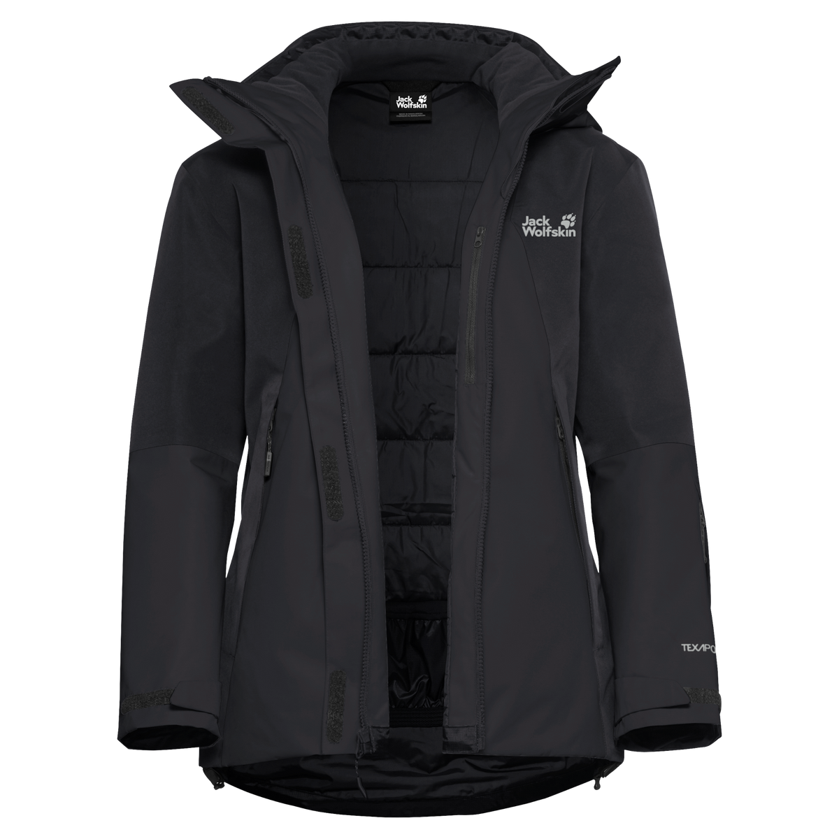 Jack Wolfskin FLOWLINE 2L Skijacke Damen Black