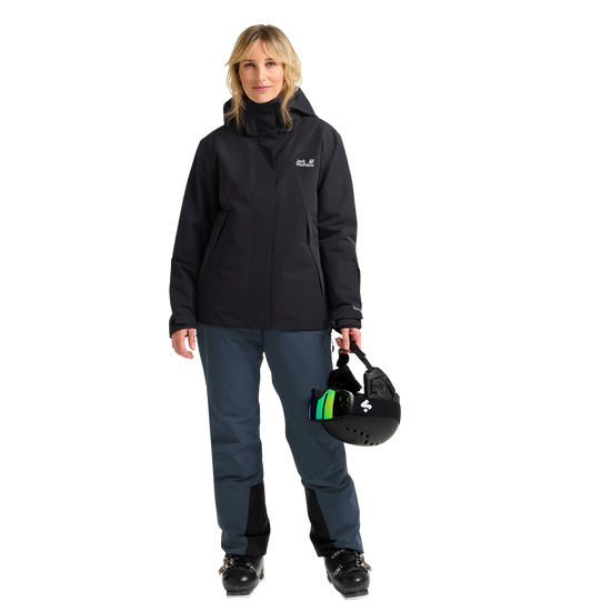 Jack Wolfskin FLOWLINE 2L Skijacke Damen Black