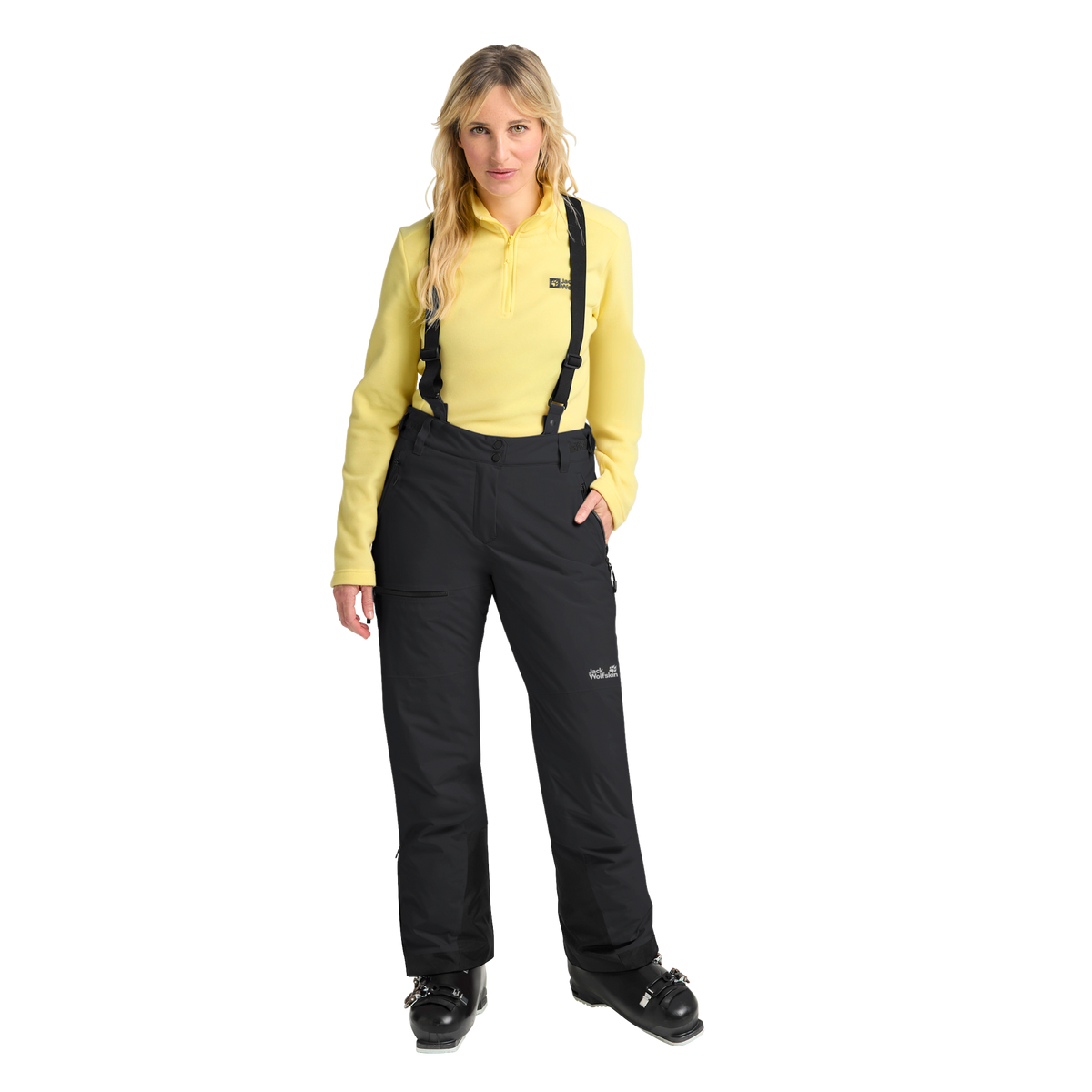 Jack Wolfskin FLOWLINE PRO 2L Skihose Damen Black – Studio 1