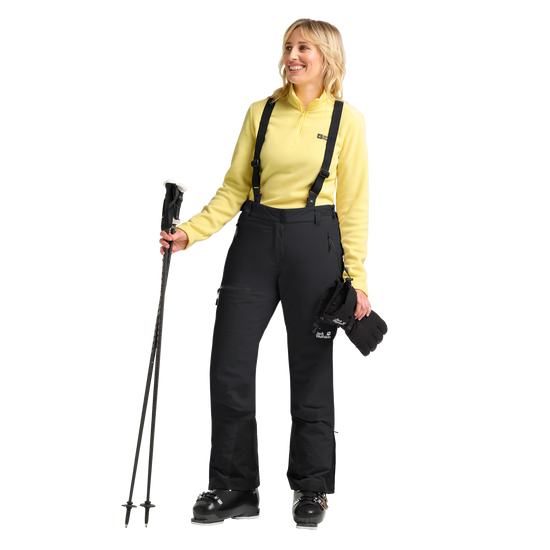 Jack Wolfskin FLOWLINE PRO 2L Skihose Damen Black – Studio 3