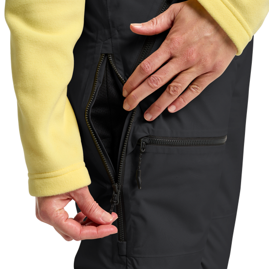 Jack Wolfskin FLOWLINE PRO 2L Skihose Damen Black – Detail 3