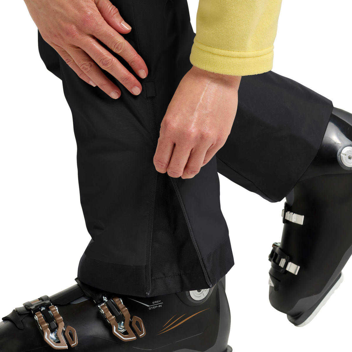 Jack Wolfskin FLOWLINE PRO 2L Skihose Damen Black – Detail 4