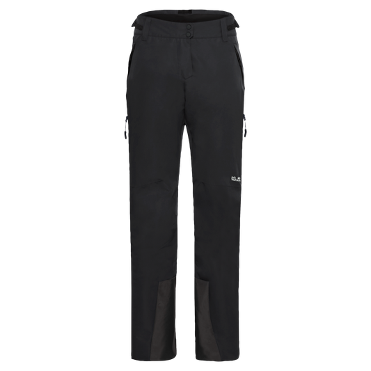 Jack Wolfskin FLOWLINE 2L INS PANTS W Black – Packshot