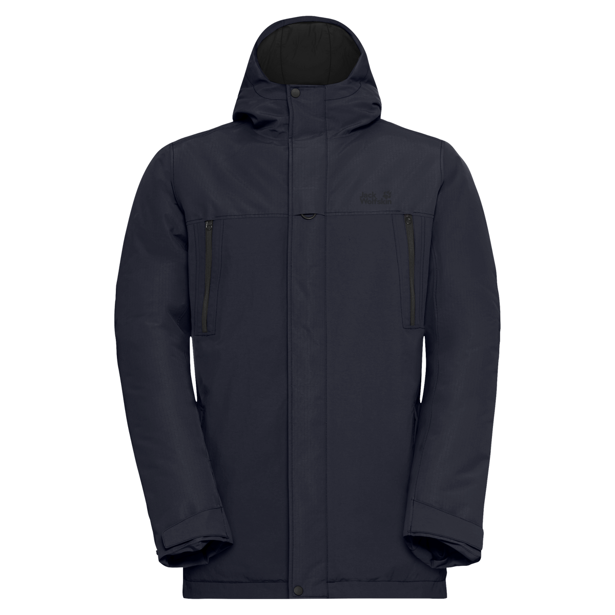 Jack Wolfskin GLACIER SHIELD Winterjacke Herren Dark Navy – Vorderansicht