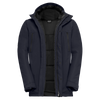 Jack Wolfskin GLACIER SHIELD Winterjacke Herren Dark Navy – Rückansicht