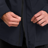 Jack Wolfskin GLACIER SHIELD Winterjacke Herren Dark Navy – Logodetail