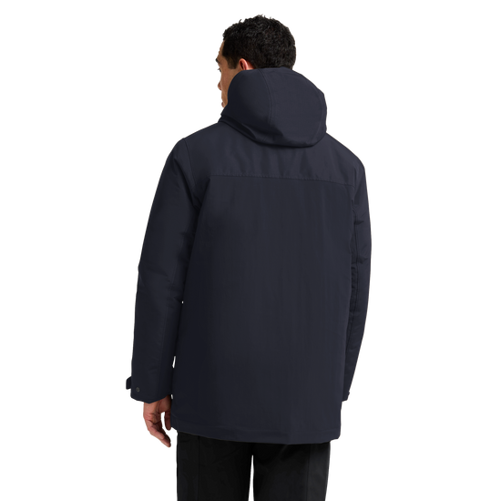 Jack Wolfskin GLACIER SHIELD Winterjacke Herren Dark Navy – Model Rückansicht