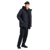 Jack Wolfskin GLACIER SHIELD Winterjacke Herren Dark Navy – Model Seitenansicht