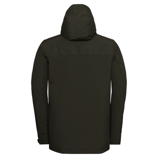 Jack Wolfskin GLACIER SHIELD Winterjacke Herren Obsidian Moss – Seitenansicht