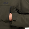 Jack Wolfskin GLACIER SHIELD Winterjacke Herren Obsidian Moss – Materialdetail