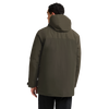 Jack Wolfskin GLACIER SHIELD Winterjacke Herren Obsidian Moss – Model Rückansicht