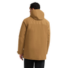 Jack Wolfskin GLACIER SHIELD Winterjacke Herren Peanut – Model Rückansicht
