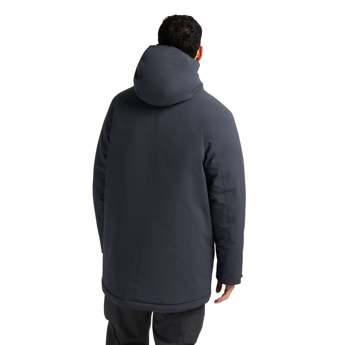 Jack Wolfskin COLD CAMP COAT Herren in Dark Navy – Studio-Rückansicht
