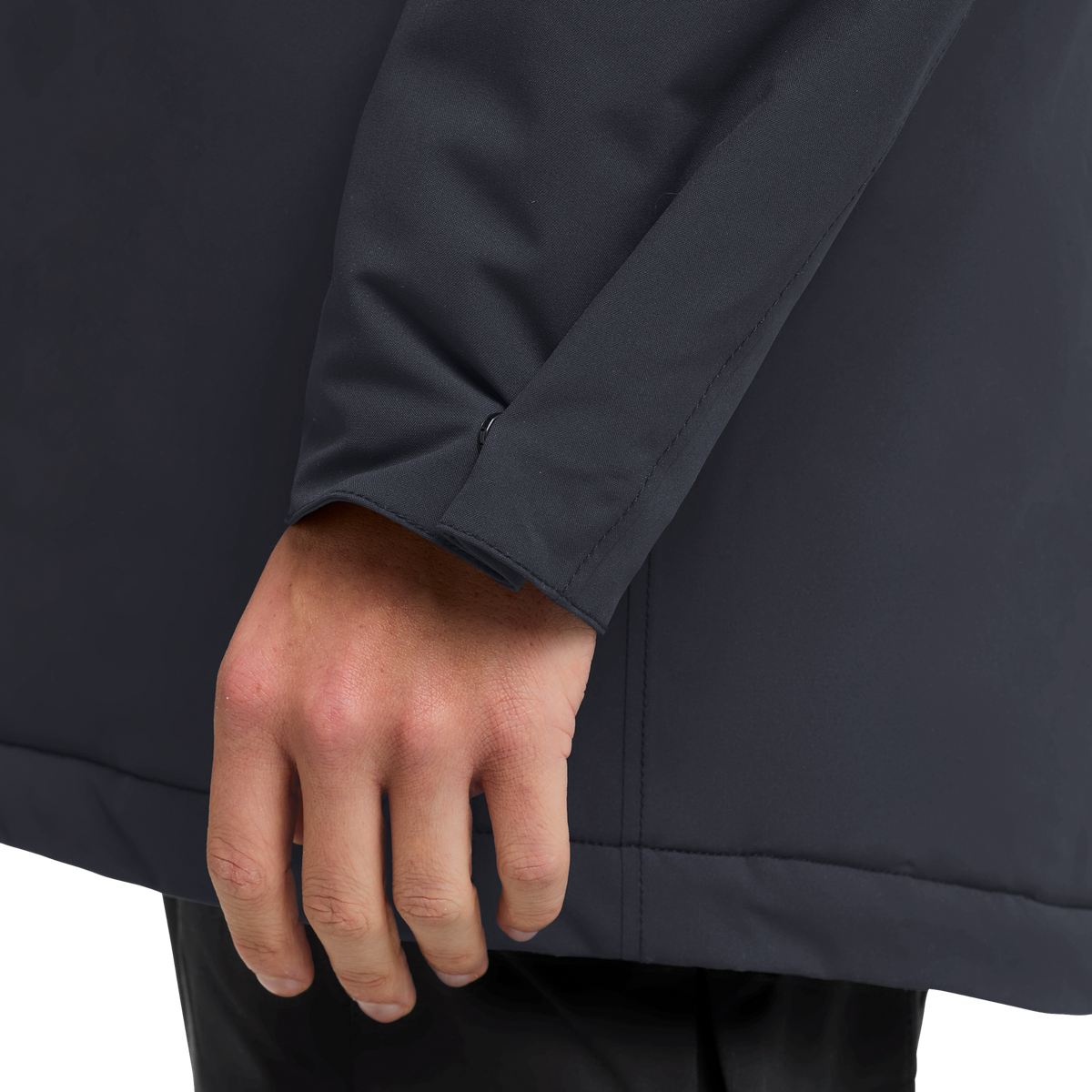 Jack Wolfskin COLD CAMP COAT Herren in Dark Navy – Funktionsdetail